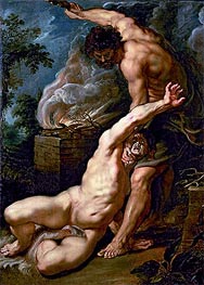 Cain Slaying Abel, c.1608/09 by Rubens | Painting Reproduction