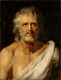 Bust of Philosopher Seneca, c.1614/15 by Rubens | Painting Reproduction