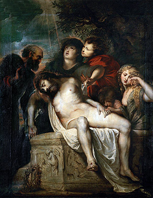 Deposition in the Sepulchre, c.1601/02 | Rubens | Gemälde Reproduktion
