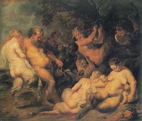 Bacchanalia, c.1615 | Rubens | Painting Reproduction