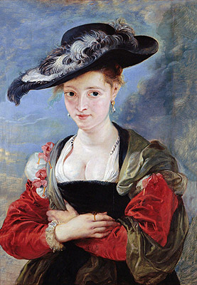 The Straw Hat (Portrait of Susanna Lunden), c.1625 | Rubens | Painting Reproduction