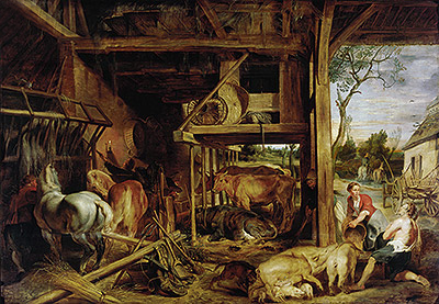 Die Rückkehr des verlorenen Sohnes | Rubens | Gemälde Reproduktion