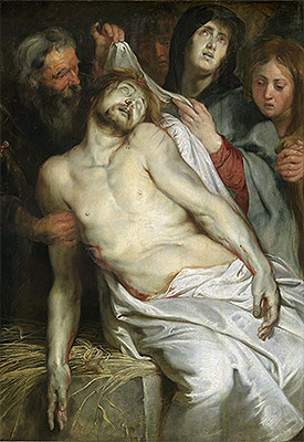Entombment (Lamentation of Christ), c.1618 | Rubens | Gemälde Reproduktion