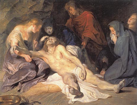 Die Klage Christi, 1614 | Rubens | Gemälde Reproduktion