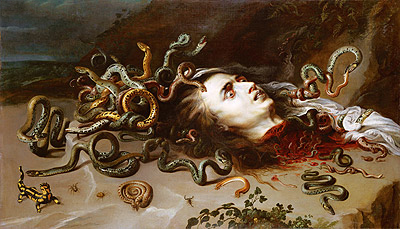 Der Kopf der Medusa | Rubens | Gemälde Reproduktion