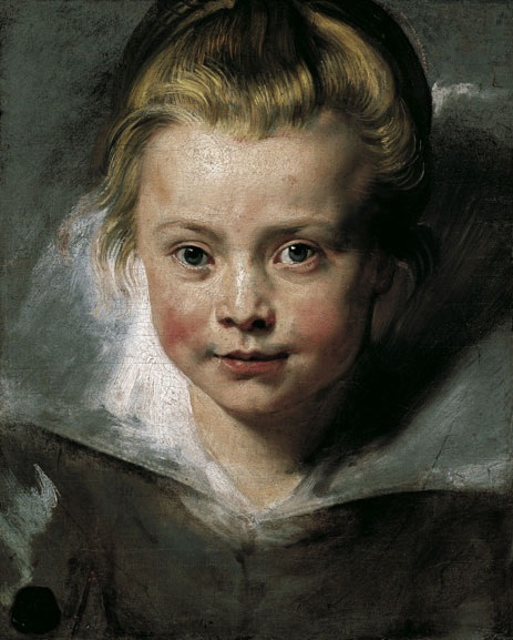Portrait of Clara Serena Rubens | Rubens | Painting Reproduction