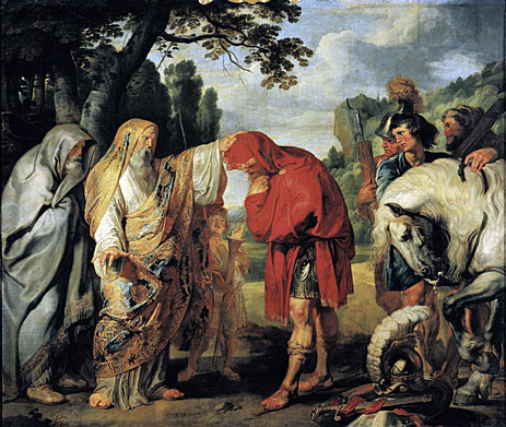 Decius Mus bereitet sich auf den Tod vor, c.1616/17 | Rubens