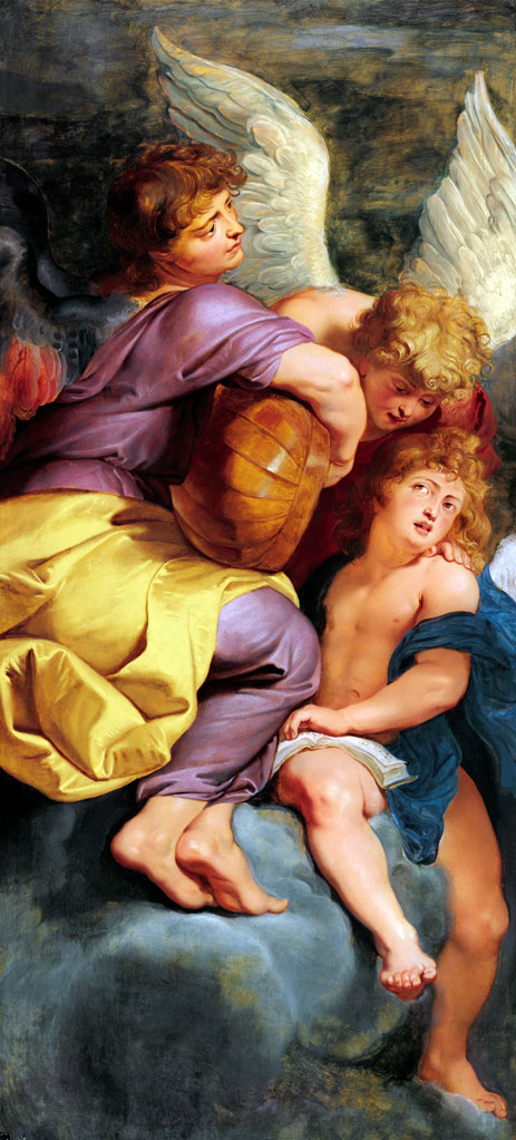 Three Music Making Angels, c.1615/20 | Rubens | Painting Reproduction