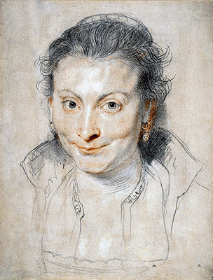 Portrait of Isabella Brandt, 1621 | Rubens | Gemälde Reproduktion
