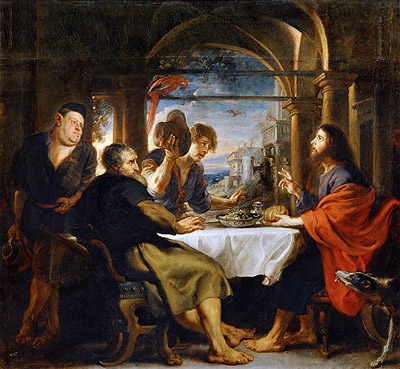 The Dinner at Emmaus, 1638 | Rubens | Gemälde Reproduktion