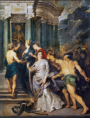 The Conclusion of Peace, 10th August 1620 (The ..., c.1621/25 by Rubens | Painting Reproduction