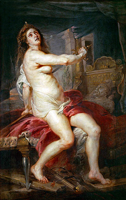 Der Tod der Dido, n.d. von Rubens | Gemälde-Reproduktion