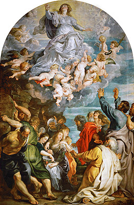 Assumption of Saint Mary, c.1611/14 | Rubens | Gemälde Reproduktion