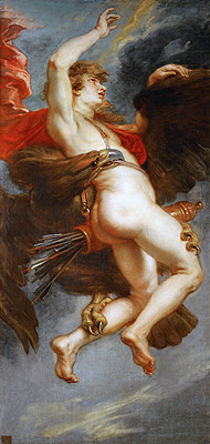 The Rape of Ganymede, c.1636/38 | Rubens | Painting Reproduction