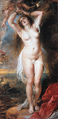 Perseus befreit Andromeda, 1638 von Rubens | Gemälde-Reproduktion