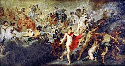 Council of the Gods, c.1622/25 | Rubens | Gemälde Reproduktion