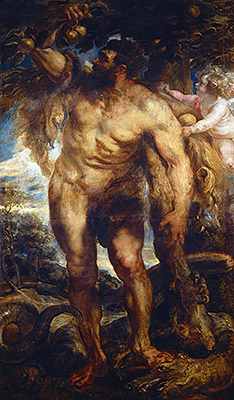 Herakles im Garten der Hesperiden | Rubens | Gemälde Reproduktion