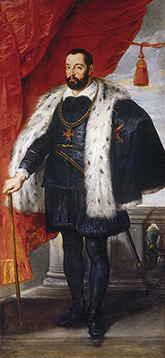 Porträt von Francesco I. de’ Medici, Großherzog der Toskana | Rubens | Gemälde Reproduktion