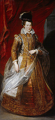 Johanna, Archduchess of Austria, Grand Duchess of Tuscany, c.1621/25 | Rubens | Gemälde Reproduktion