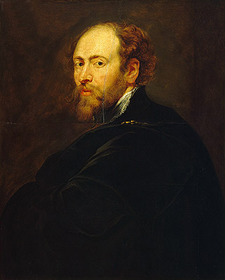 Self Portrait, c.1615 | Rubens | Painting Reproduction