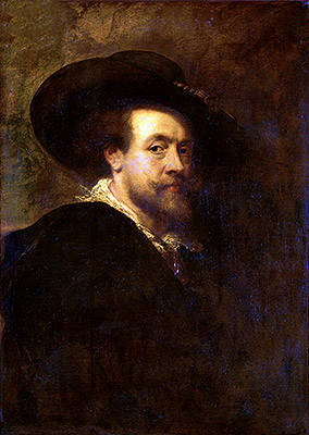 Self Portrait, c.1623/25 | Rubens | Gemälde Reproduktion