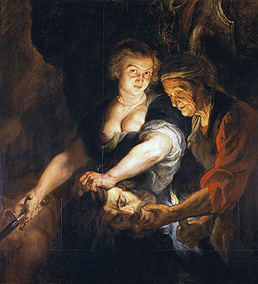 Judith with the Head of Holofernes, c.1616 | Rubens | Painting Reproduction