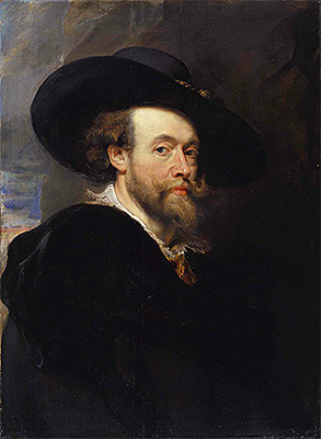 Portrait of the Artist | Rubens | Painting Reproduction