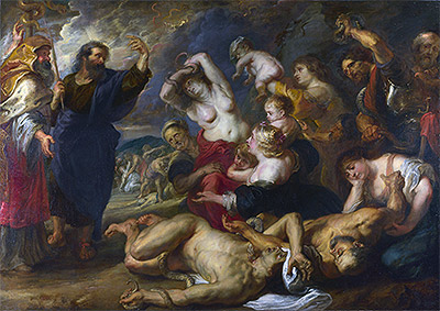 The Brazen Serpent, c.1635/40 | Rubens
