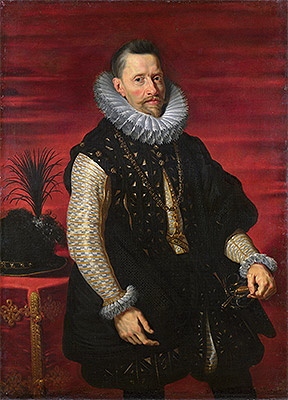 Portrait of the Archduke Albert, c.1615 | Rubens | Gemälde Reproduktion