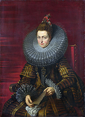 Portrait of the Infanta Isabella, c.1615 | Rubens | Gemälde Reproduktion