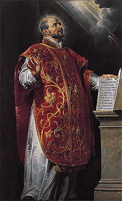 Saint Ignatius of Loyola, c.1620/22 | Rubens | Painting Reproduction