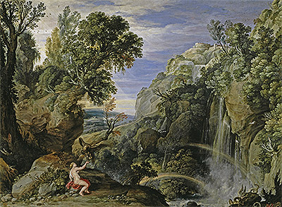 Landscape with Psyche and Jupiter | Rubens | Painting Reproduction