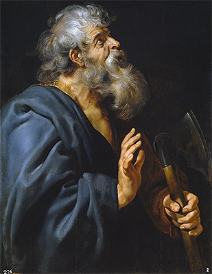 Saint Mathias, c.1611 | Rubens | Painting Reproduction