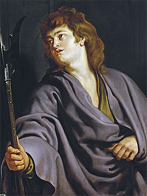 Saint Matthew, c.1611 | Rubens | Gemälde Reproduktion