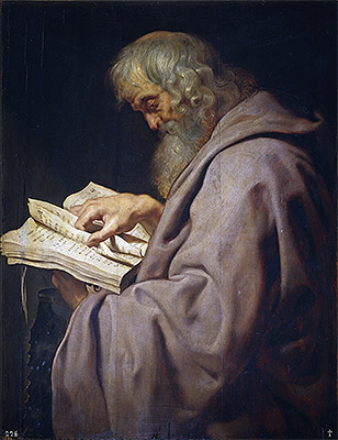 Saint Simon, c.1611 | Rubens | Gemälde Reproduktion
