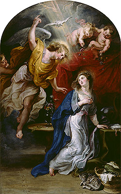 The Annunciation | Rubens | Painting Reproduction