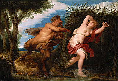 Pan and Syrinx, c.1620/25 | Rubens | Painting Reproduction