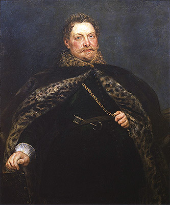 Portrait of Jan van Montfort | Rubens | Painting Reproduction