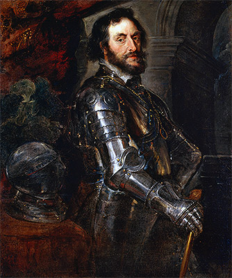 Portrait of Thomas Howard, Earl of Arundel, c.1629/30 | Rubens | Gemälde Reproduktion