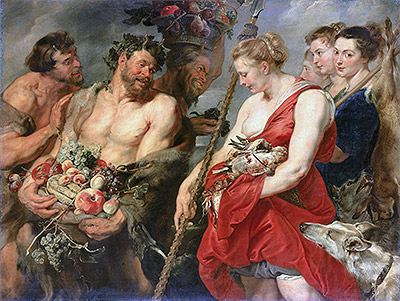 Dianas Heimkehr von der Jagd, c.1616 | Rubens | Gemälde Reproduktion