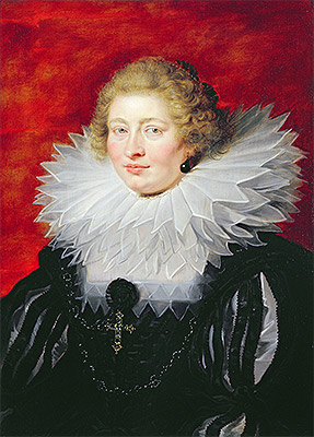 Portrait of Madame de Vicq, 1625 | Rubens | Painting Reproduction