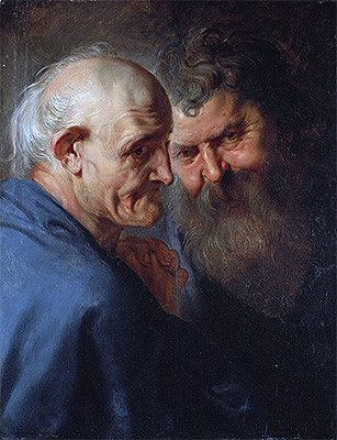 Two Apostles, n.d. | Rubens | Gemälde Reproduktion
