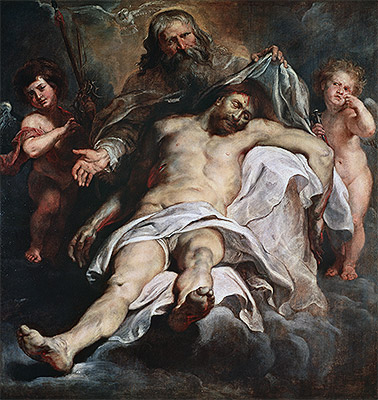 The Holy Trinity, undated | Rubens | Gemälde Reproduktion