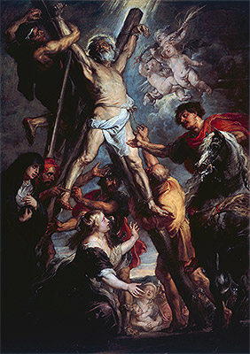 The Martyrdom of St. Andrew, 1637 | Rubens | Gemälde Reproduktion