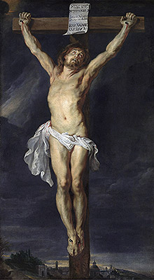 Christ Crucified, undated | Rubens | Painting Reproduction