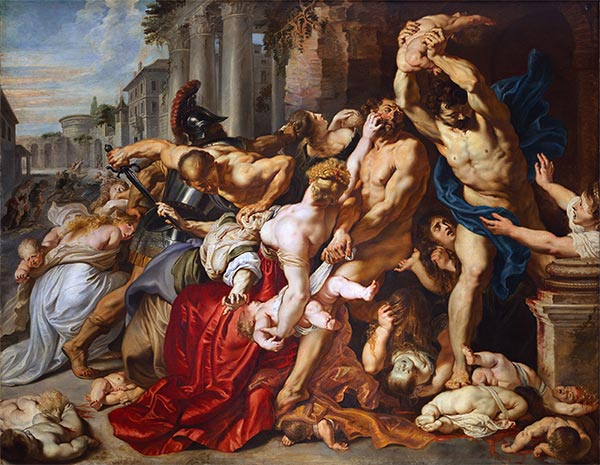Der Bethlehemitische Kindermord | Rubens | Gemälde Reproduktion