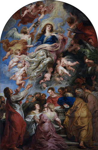 Assumption of the Virgin, b.1640 | Rubens | Gemälde Reproduktion