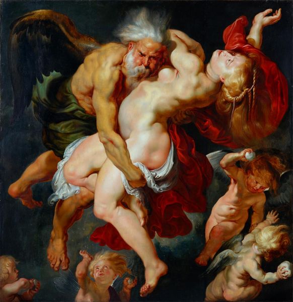 Boreas entführt Oreithyia, c.1615 | Rubens | Gemälde Reproduktion
