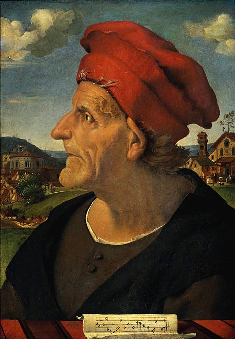 Portrait of Francesco Giamberti, Cabinetmaker, c.1482 by Piero di Cosimo | Painting Reproduction