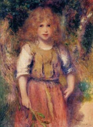 Gypsy Girl, 1879 by Renoir | Painting Reproduction